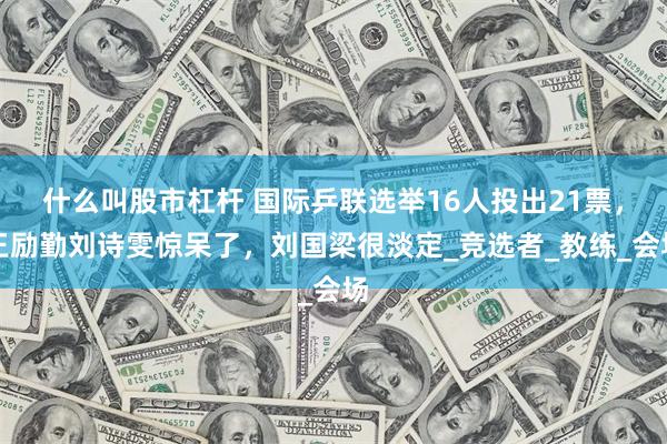 什么叫股市杠杆 国际乒联选举16人投出21票，王励勤刘诗雯惊呆了，刘国梁很淡定_竞选者_教练_会场