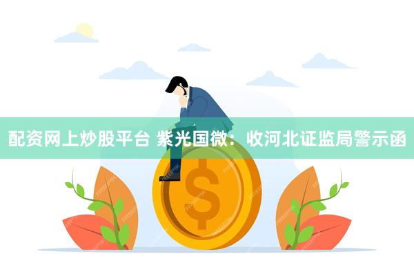 配资网上炒股平台 紫光国微：收河北证监局警示函